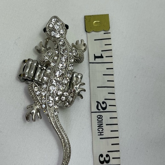 Rhinestone lizard ring - Picture 4 of 5